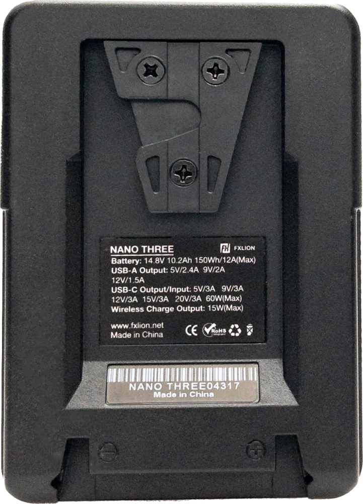 FXL Nano Three 150Wh 12A V-lock Gen  2