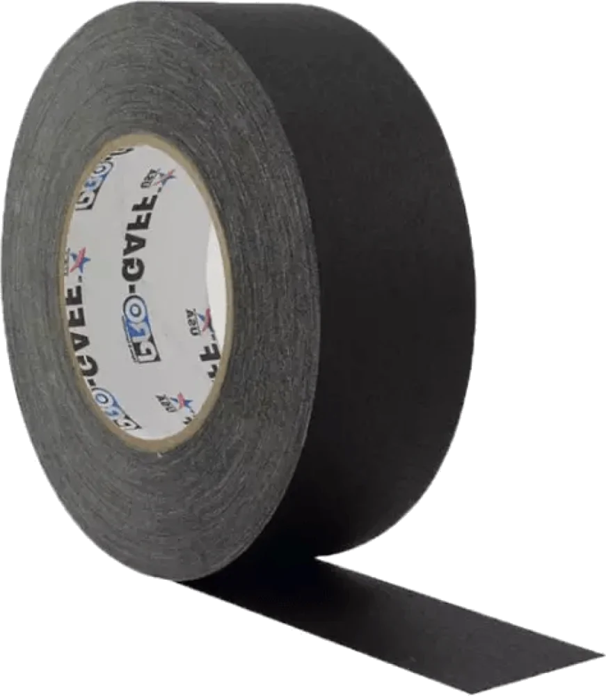 Glow tape gaffa 48mmx25m Sort 19