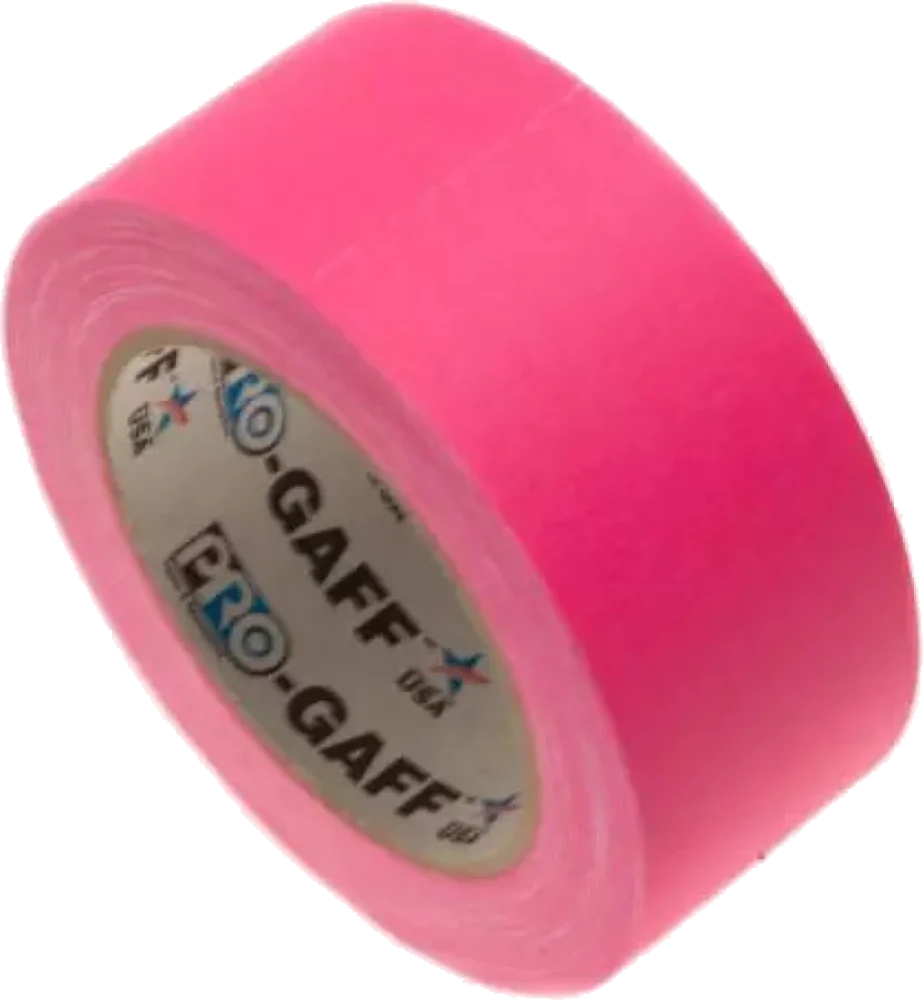 Glow tape gaffa 48mmx25m Pink